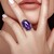 Zilveren ring met een Charoite