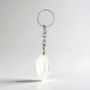 Accessorio in ottone con Quarzo Bianco