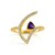 Sibirischer Amethyst-Silberring (de Melo Essence)