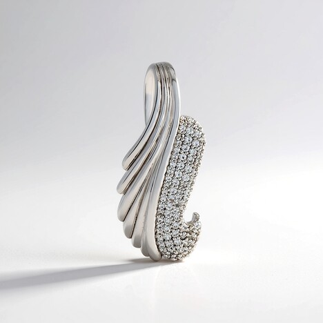 Ciondolo in argento con Zircone (MONOSONO COLLECTION)