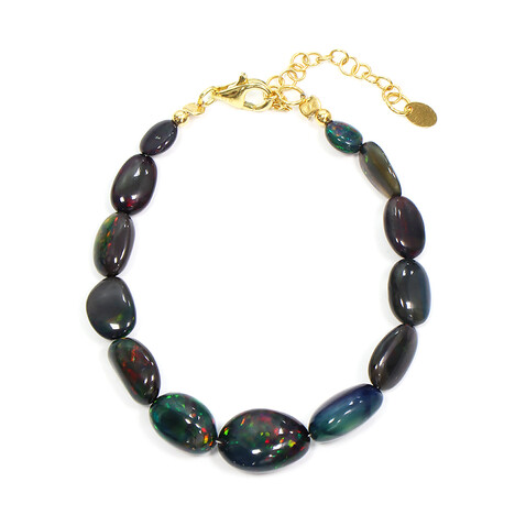 Mezezo-Opal-Silberarmband