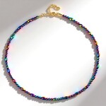 Collana in argento con Ematite Mistica