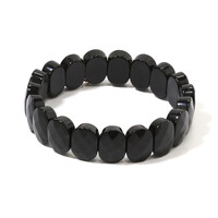 Armband met obsidiaanstenen