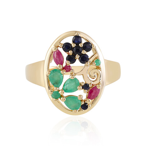 Edelstein-Silberring