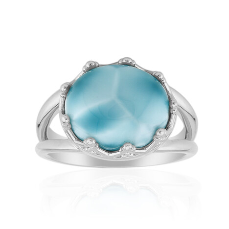 Larimar-Silberring