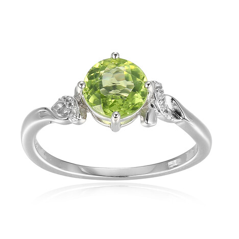 Peridot-Silberring