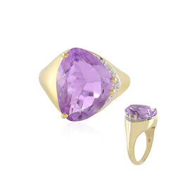 Lavendel-Amethyst-Goldring (SUHANA)