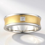 Anello in argento con Diamante I1 (G) (Annette)