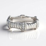 Anello in argento con Zircone
