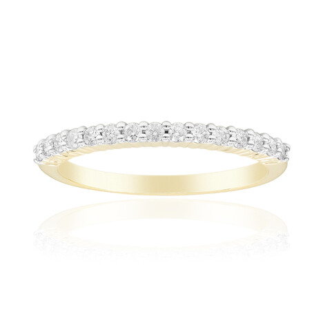 Anello in oro con Diamante SI1 (G) (Annette)