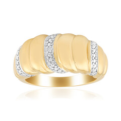 Anello in argento con Diamante I3 (I)