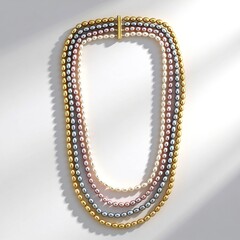 Collana in argento con Perla d'Acqua Dolce Bianca