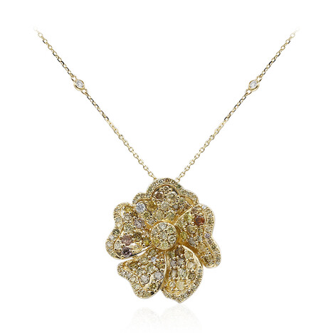 Collar en oro con Diamante fancy SI2 (CIRARI)