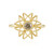 I2 Champagne Diamond Silver Ring (Ornaments by de Melo)