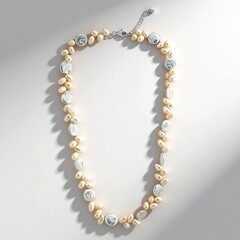 Collana in argento con Perla Keshi