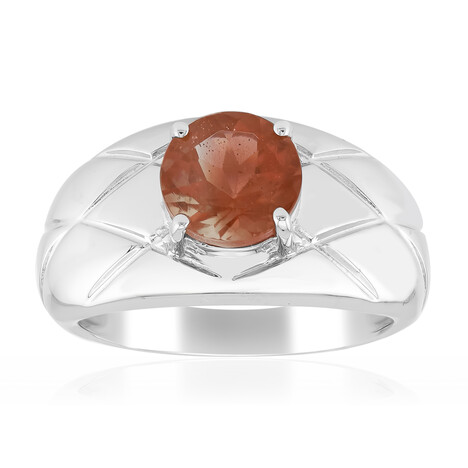Zilveren ring met een Oregon zonnesteen