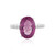 Pink Flouorite Silver Ring