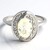 Anello in argento con Ortoclasio