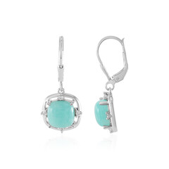 Amazonite Silver Earrings