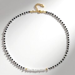 Collana in argento con Quarzo Herkimer