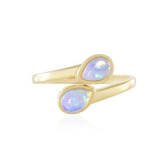 Bague en argent et Opale Welo