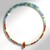 Collier ras du cou en acier et Cornaline (Riya)