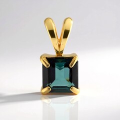 Ciondolo in argento con Indicolite (Adela Silber)
