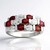 Anello in argento con Tormalina Rosa Brasiliana (Pallanova)