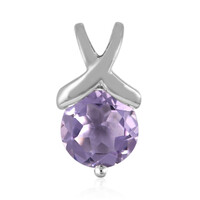 Ciondolo in argento con Ametista Rose de France