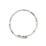 Bracciale in acciaio con Zircone (Riya)