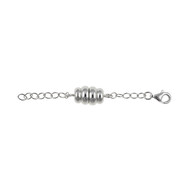 Silber-Magnetverschluss - 2,9 g - 6 cm