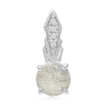 Ciondolo in argento con Spectrolite