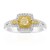 Gouden ring met een gele SI2 diamant (CIRARI)