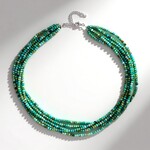Collana in argento con Turchese