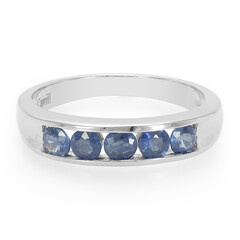 Kanchanaburi Sapphire Silver Ring