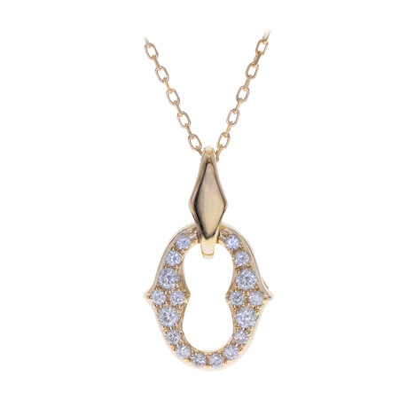 Gouden halsketting met SI1 (H) Diamanten (CIRARI)