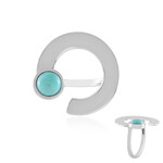 Anello in argento con Turchese (MONOSONO COLLECTION)