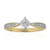 SI1 (G) Diamant-Goldring (Annette)