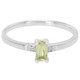 Anello in argento con Apatite Xia