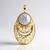 Ciondolo in oro con Zircone (Ornaments by de Melo)
