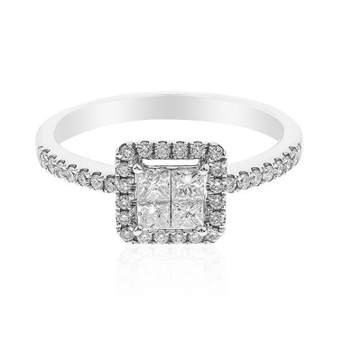 Gouden ring met SI1 (H) Diamanten (CIRARI)