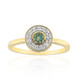 Gouden ring met een Madagaskar Demantoid (John Ferry)