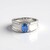 Anello in argento con Cianite del Nepal