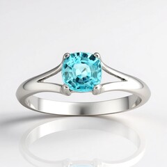 Anello in argento con Zircone Ratanakiri
