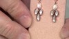 Pendientes en plata con Rubí de Madagascar (KM by Juwelo)