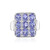 Bague en argent et Tanzanite