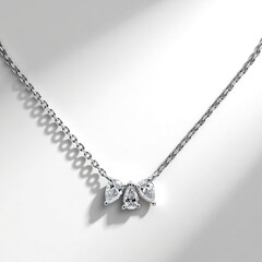 Collana in oro con Diamante SI1 (H)