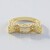 Anello in oro con Diamante I2 (J) (Ornaments by de Melo)
