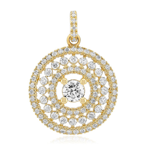 VVS2 (G) Brillant-Goldanhänger (Annette)