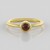 Anello in argento con Zircone Rosa